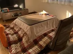 長方形こたつテーブル 電源コード付き 自家用通電確認済み◎東京都八王子市引取限定