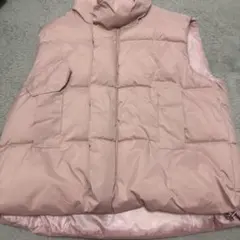 ピンクダウンベスト