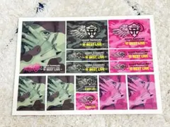 浜崎あゆみ A BEST LIVE 15周年記念 ステッカーシート