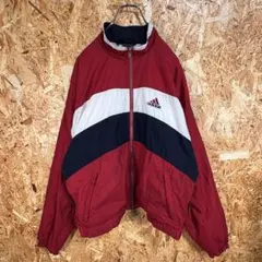90s adidas ナイロンジャケット 万国旗タグ ナイロンジャケット