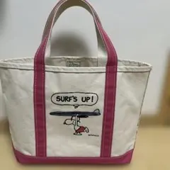 LLBean スヌーピー　コラボトート　プラザ限定