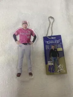 楽天イーグルス 阪上翔也 サードユニアクリルスタンド Blistazキーホルダー