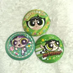 パワーパフガールズ 缶バッジ