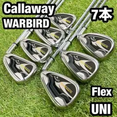 Callaway warbird アイアン 7本セット 9〜P,S Callaway WARBIRD アイアン 7本セット 5-9PS SR - メルカリ