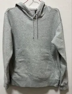 美品 mont-bell 裏起毛 プルオーバーパーカー グレー S