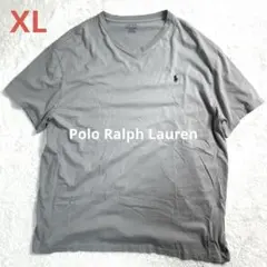 美品　Polo Ralph Lauren Vネック　半袖　Tシャツ　XL