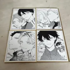 ギヴン展 色紙 入場特典 全4種コンプリート 額縁付き - メルカリ