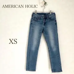 アメリカンホリック　パンツ　スキニーデニム　ジーパン　XS カジュアル　ズボン