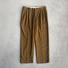 A19394 RHC 24AW TCツイルワイドストレートスラックス 茶系M - メルカリ