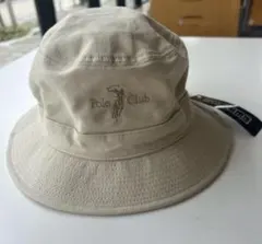 新品　タグ付き　Polo Club ポロクラブ ハット　ベージュ