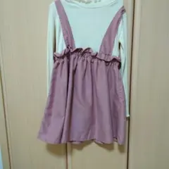 トップス ワンピース 長袖 女の子 120