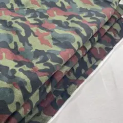 迷彩柄　3m×105cm スエードタッチ　起毛　新品未使用　カモフラージュ