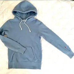 チャンピオン champion パーカー M ブルー フーデッド スウェット