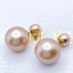 2026年最新】dior ピアス ピンクゴールドの人気アイテム - メルカリ