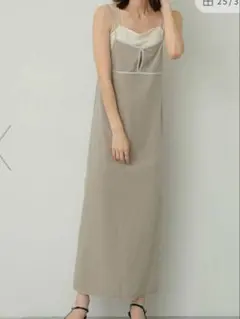 【美品】ベロア キャミワンピース センスオブプレース