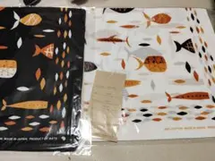 魚柄手ぬぐい 100%コットン