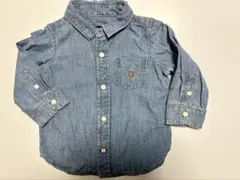 【baby GAP】ベビー デニムシャツ(12-18M / 80cm)
