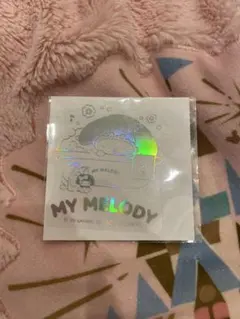 マイメロディ ホログラムクリアステッカー