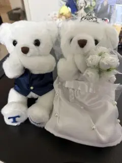 4℃ ウェディング　ぬいぐるみのサムネイル