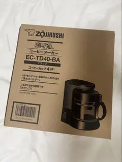象印 珈琲通 コーヒーメーカー EC-TD40-BAのサムネイル