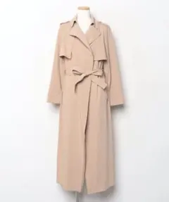BARNYARDSTORM トレンチコート ベージュウエストベルト付き