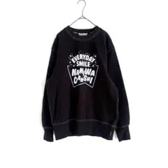 なにわ男子 GU コラボ スウェット ブラック Sサイズ コットン混紡