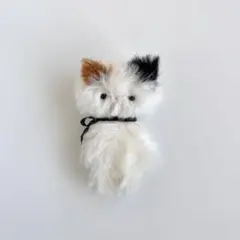 茶トラ白 ねこ 猫 ハンドメイド ぬいぐるみ 作家 アートドール