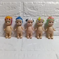 ツインエンジェル サンエックス Twin Angels 缶 シール 平成レトロ