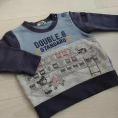 DOUBLE.B☆ トレーナー 80