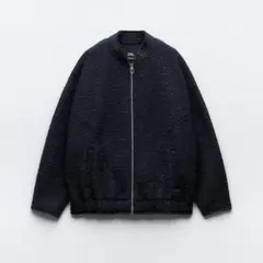 Zara ブークレオーバーサイズボンバージャケット