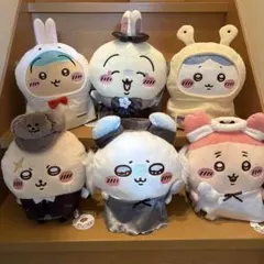 ちいかわ らっこ ハチワレ うさぎ BIGぬいぐるみ　6体まとめ売り