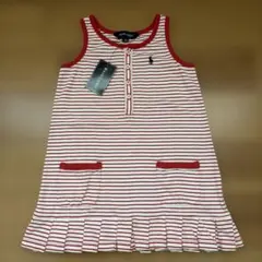 【未使用（タグ付）】ラルフローレン ポロ ワンピース サイズ100 女の子のサムネイル