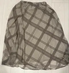 Couture broochチェック柄スカート サイズ38