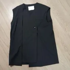 Front tuck box vestジレ460EAL30-0240　38サイズのサムネイル