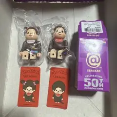 BE@RBRICK シリーズ50 hide モンチッチ表裏　イカゲーム4種セット
