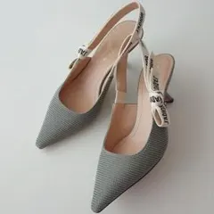 ◆DIOR  J'ADIOR ◆ディオール＊スリングバックパンプス 36ハーフ