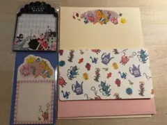 不思議の国のアリス　レターセット　メモ帳