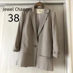 Jewel Changes ベージュ ジャケット 38のサムネイル