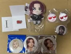 INI 松田迅　缶バッジ　ぬいぐるみ