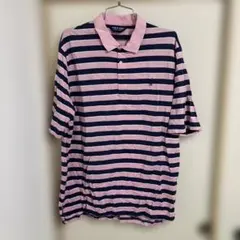 ポロ・ラルフ・ローレン ストライプポロシャツL.NR.NC.