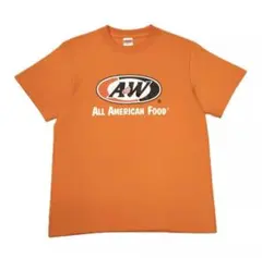 A&W Tシャツ オレンジ Mサイズ