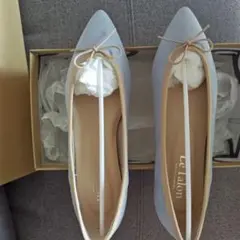 Le Talon pointed ballet ルタロン スウェード調パンプス