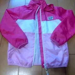 ホットビスケッツ ピンク ジャケット　ウィンドブレーカー　ミキハウス　ジャンパー