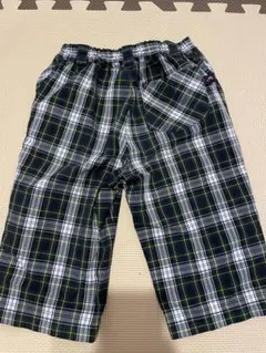familiar チェック柄 半ズボン　110cm
