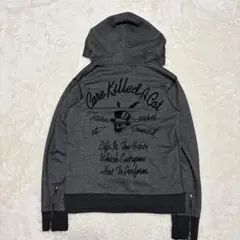 JACK ROSE グランジ　ダブルジップ　パーカー　ダークコア　平成　お兄系のサムネイル