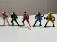 秘密戦隊ゴレンジャー ダイキャストアクションフィギュア 全5種セット