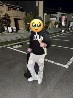 ハイドロゲンパーカーグレーピンクarchive ドクロ S flexwitme - メルカリ