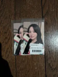 TWICE　ミナ　オンラインくじ　ステッカー