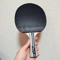 卓球 ラケット 両面 ラバー付き 表 ＋ 粒高　ラバー　FL シェーク　Ｚ４