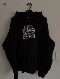ブラックアイパッチ　スウェット　パーカー　フーディー